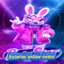 boletim online seduc